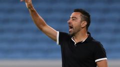 Xavi in his new role as coach of Al Sadd