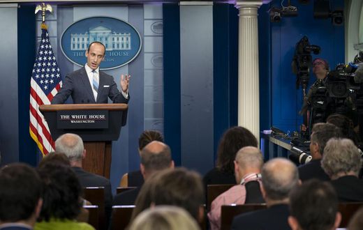 How Stephen Miller Seized the Moment to Battle Immigration