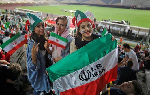 With rare exception, Iranian women have been banned from football stadiums where men are playing since the 1979 Islamic revolution