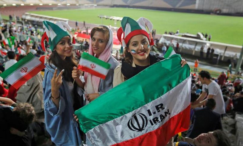 With rare exception, Iranian women have been banned from football stadiums where men are playing since the 1979 Islamic revolution