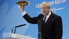 The former London mayor is the runaway favourite to win the governing Conservative Party's leadership contest and replace Prime Minister Theresa May on Wednesday