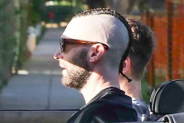 Adam Levine's New Cornrows Are Certainly a Choice