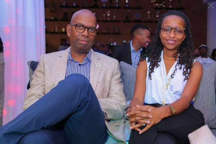 Bob Collymore's wife Wambui Collymore speaks for the first time
