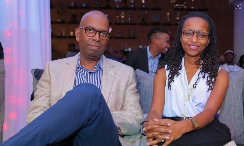 Bob Collymore's wife Wambui Collymore speaks for the first time