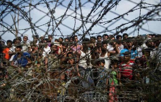Hundreds of thousands of Rohingya have fled their homes in Myanmar to seek shelter in Bangladesh