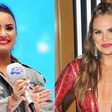 Demi Lovato Supports Hannah Brown At 'DWTS'