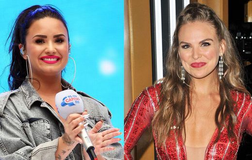 Demi Lovato Supports Hannah Brown At 'DWTS'