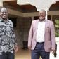 AU Envoy Raila Odinga with former Bomet governor Isaac Ruto