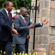 File image of President Uhuru Kenyatta and DP William Ruto