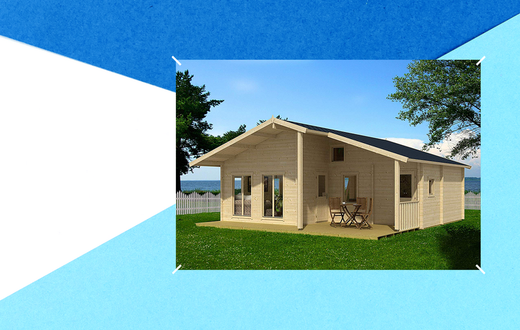 Amazon Is Selling A DIY Log Cabin Tiny House