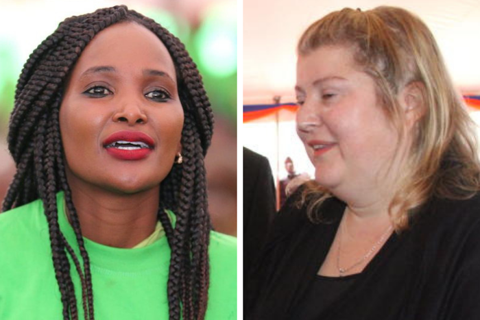 Anne Thumbi and Monicah Okoth