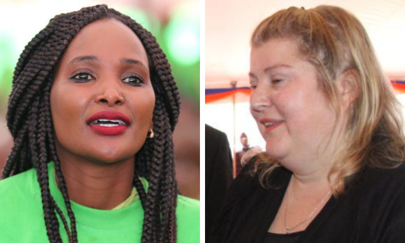 Anne Thumbi and Monicah Okoth
