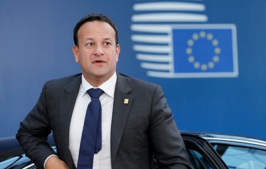 Ireland's Prime Minister Leo Varadkar, pictured July 2, 2019, said it would be the "right moment" as the Brexit situation with the United Kingdom, Ireland's only land neighbour, should have been resolved by then