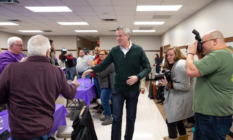 De Blasio for President? 'Nah'