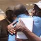 File image of Prof Mbiti hugging former CJ willy Mutunga