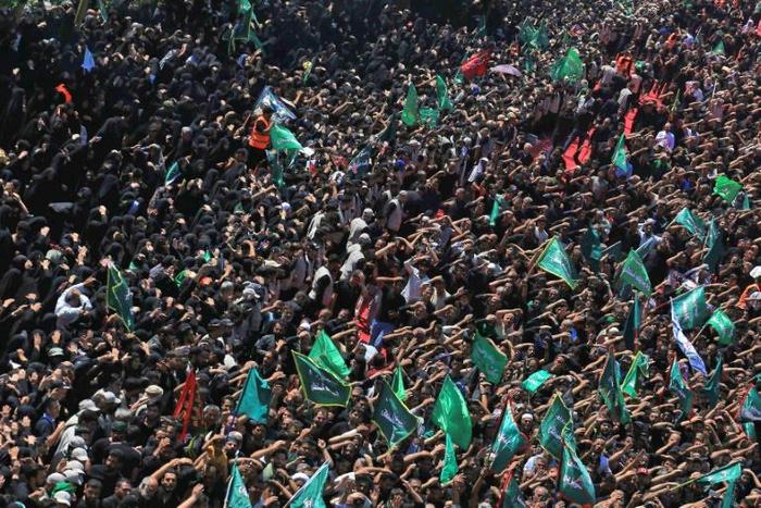 The stampede happened as pilgrims marked the Shiite holy day of Ashura