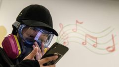 China's state media said the app 'obviously helps rioters'