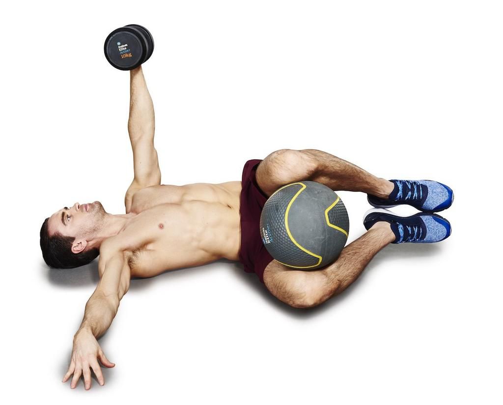 Twist and Press for a New Type of Ab Workout