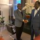 Former PM Raila Odinga with Sierra Leone President Julius Maada Bio in UK. Odinga also visited Bomet Governor Joyce Laboso in hospital