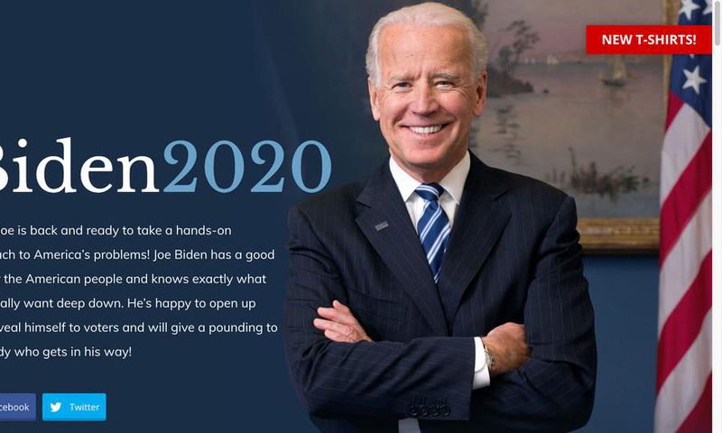 Trump Consultant Is Trolling Democrats With Biden Site That Isn't Biden's