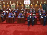 Nairobi County Assembly during a past session. 18 MCAs who planned Dubai trip to save Nairobi Governor Mike Sonko from impeachment