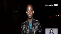 Royal Media Services journalist Victor Kinuthia