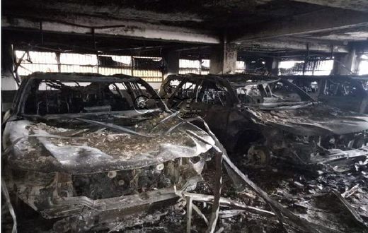 Malik Heights fire was caused by arson