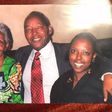 The late John Michuki (centre) with his late wife Josephine Watiri and their last born daughter Wanja Michuki. Wanja sues siblings over the former Environment minister's estate