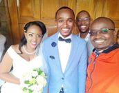 Citizen TV's Sam Gituku weds  Ivy Waitherero