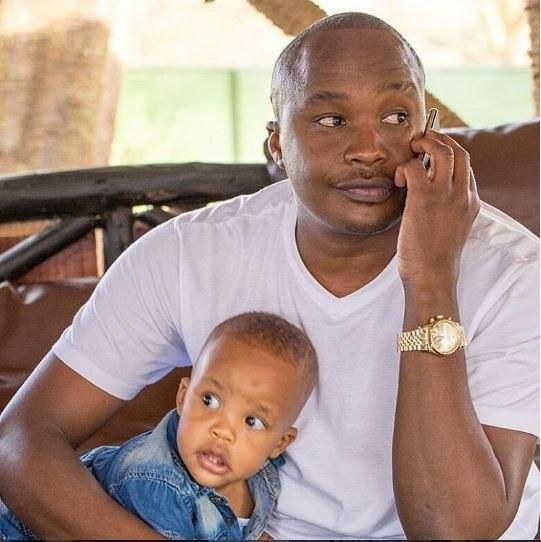 Jaguar with one of his kids