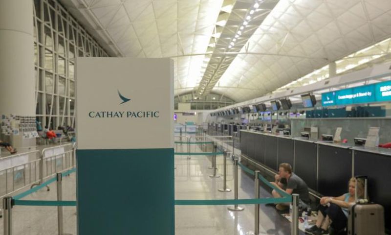 Airport authorities cancelled flights and closed check-ins at Hong Kong airport on Monday and Tuesday as protesters swarmed the building, stranding thousands of passengers
