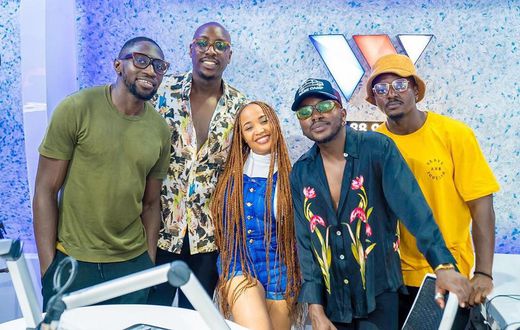Sauti Sol at WASAFI FM
