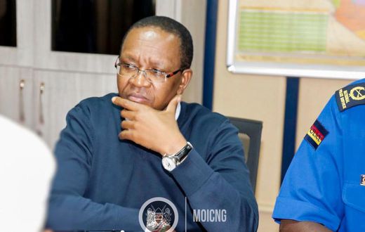 Interior PS Karanja Kibicho files harassment complaint against Deputy President William Ruto with the DCI