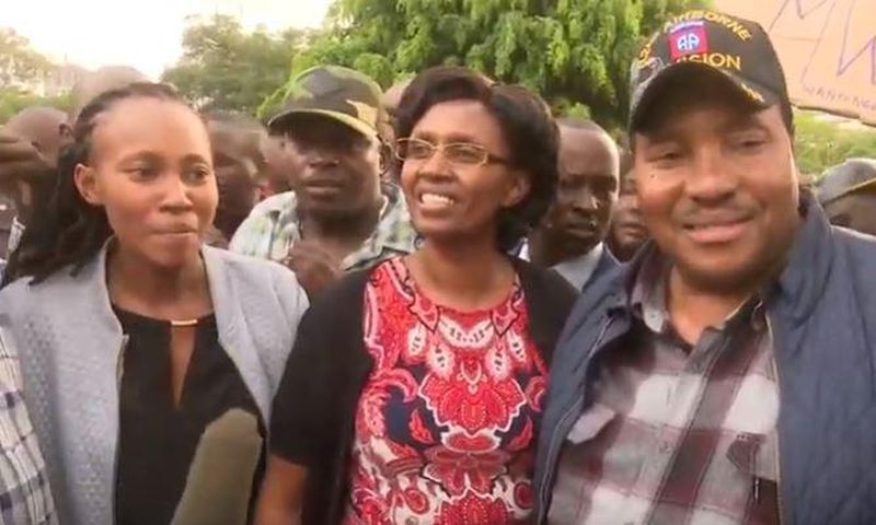 Drama as Ferdinand Waititu's lawyers challenge MCA to prove Governor is married to Kiambu First Lady Susan Ndungu