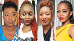 From left: Ciru Muriuki. Natalie Githinji, Janet Mbugua and Corazon Kwamboka