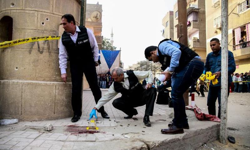 Ten people were killed in the attack targeting the Saint Mina church in the southern outskirts of Cairo in 2017