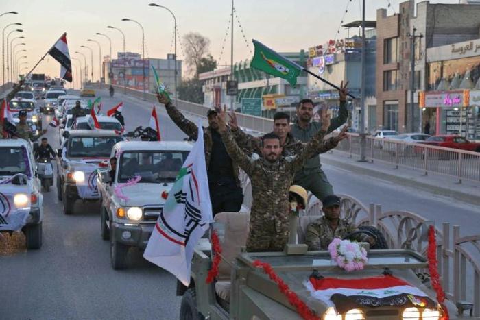 The Hashed al-Shaabi paramilitary force is aligned with Iran but was key to fighting the Islamic State jihadist group in Iraq