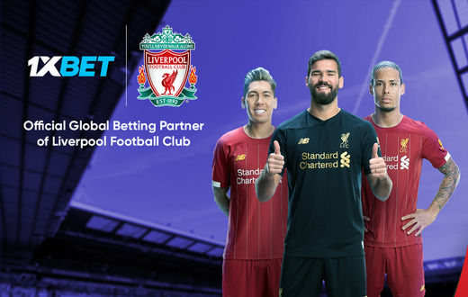 Liverpool FC kicks off new partnership with 1XBET