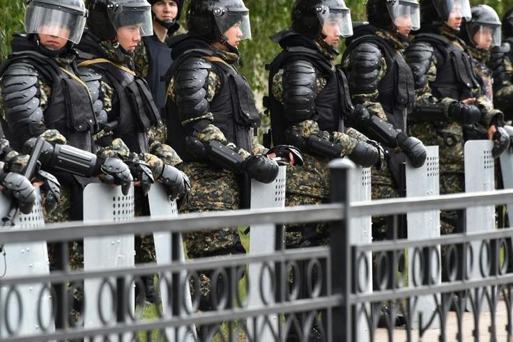 Kazakhstan police have detained thousands of people for demonstrating against the weakly contested June presidential polls that Tokayev won with ease 