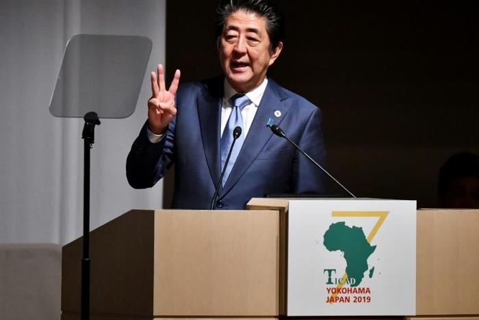 Japan's Prime Minister Shinzo Abe has cautioned African countries about taking on too much debt