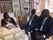 Former PM Raila Odinga visits Bomet Governor Joyce Laboso at London hospital during UK tour