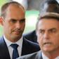 President Jair Bolsonaro (R) has signalled his intention to nominate his son Eduardo (L) to be Brazil's ambassador in Washington