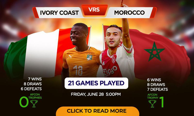 AFCON 2019: Ivory Coast vs Morocco