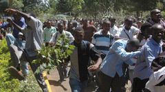 KU Students Stage Demonstrations
