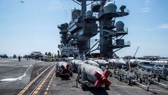 Citing Iranian threat, U.S. sends carrier group and bombers to Persian Gulf