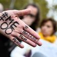 Sandra Muller started the French #balancetonporc ("expose your pig") hashtag in 2017 in an echo of the #MeToo movement