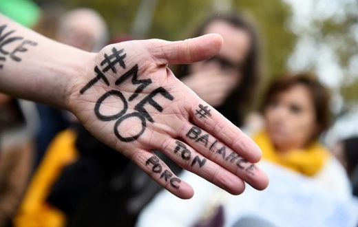 Sandra Muller started the French #balancetonporc ("expose your pig") hashtag in 2017 in an echo of the #MeToo movement