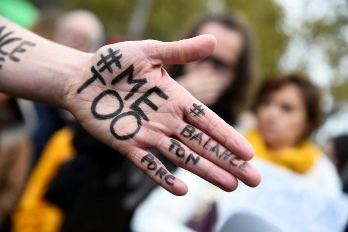 Sandra Muller started the French #balancetonporc ("expose your pig") hashtag in 2017 in an echo of the #MeToo movement