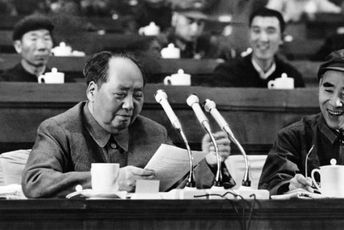 Sidney Rittenberg was invited into the inner circle of Chairman Mao Tse-tung, pictured (left) in Beijing April 14, 1969