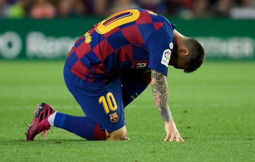 Lionel Messi has made just three appearances this season due to injury